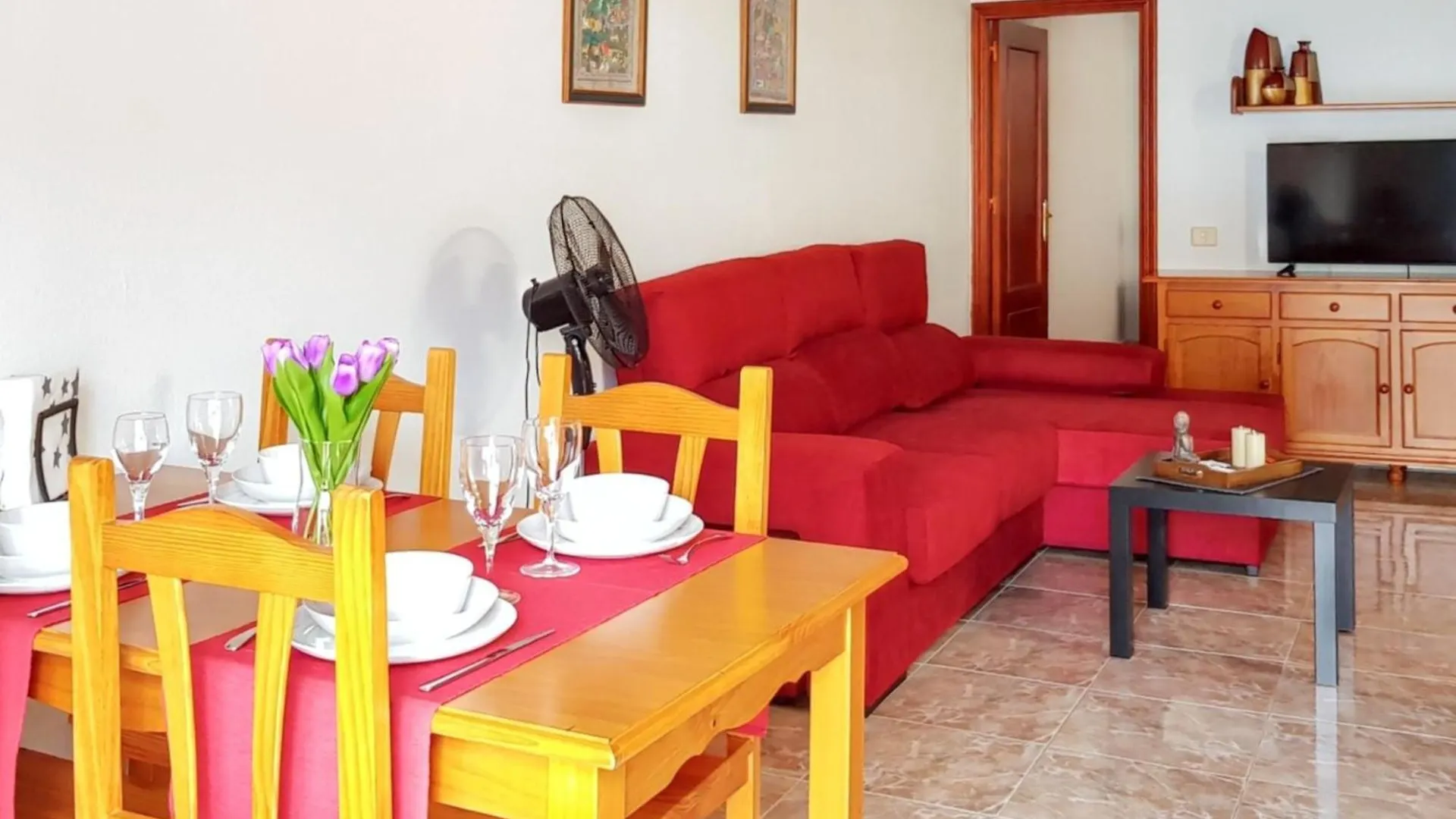 Santiago Terrace: Beachside Apartment with Wi-Fi Puerto de Santiago  Spain